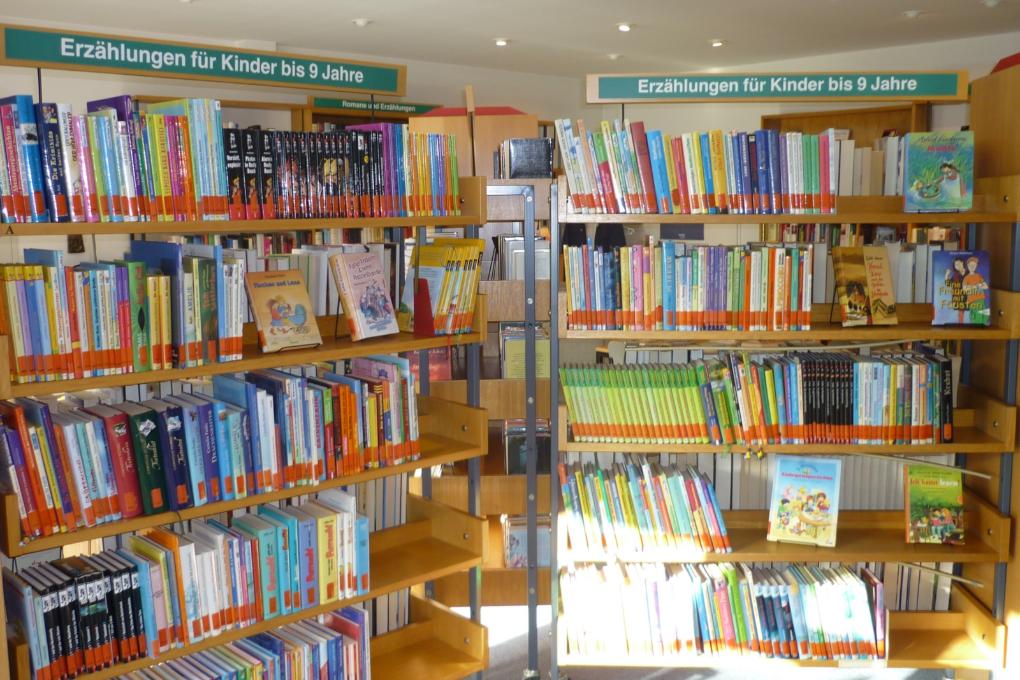 Ansicht des Bereiches Kinderbücher