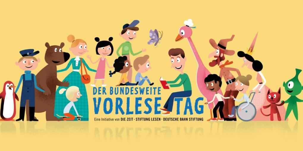 Logo vom bundesweiten Vorlesetages